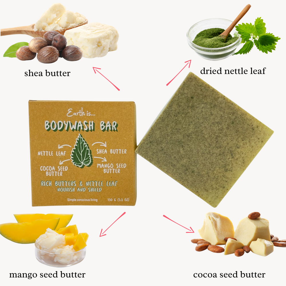 Rich Butters and Nettle Leaf Bodywash Bar